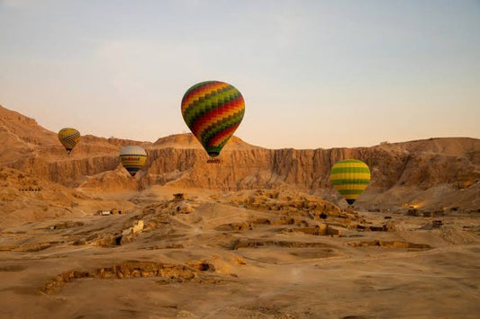 Luxor: Private Guided Day Tour & Hot Air Balloon Ride