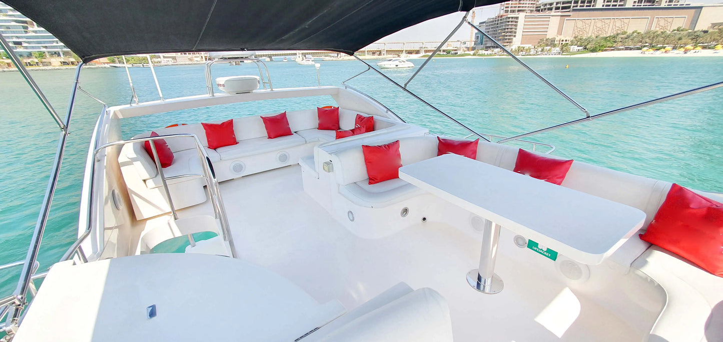 Dubai: Perjalanan Kapal Pribadi Majesty Boat 56 ft