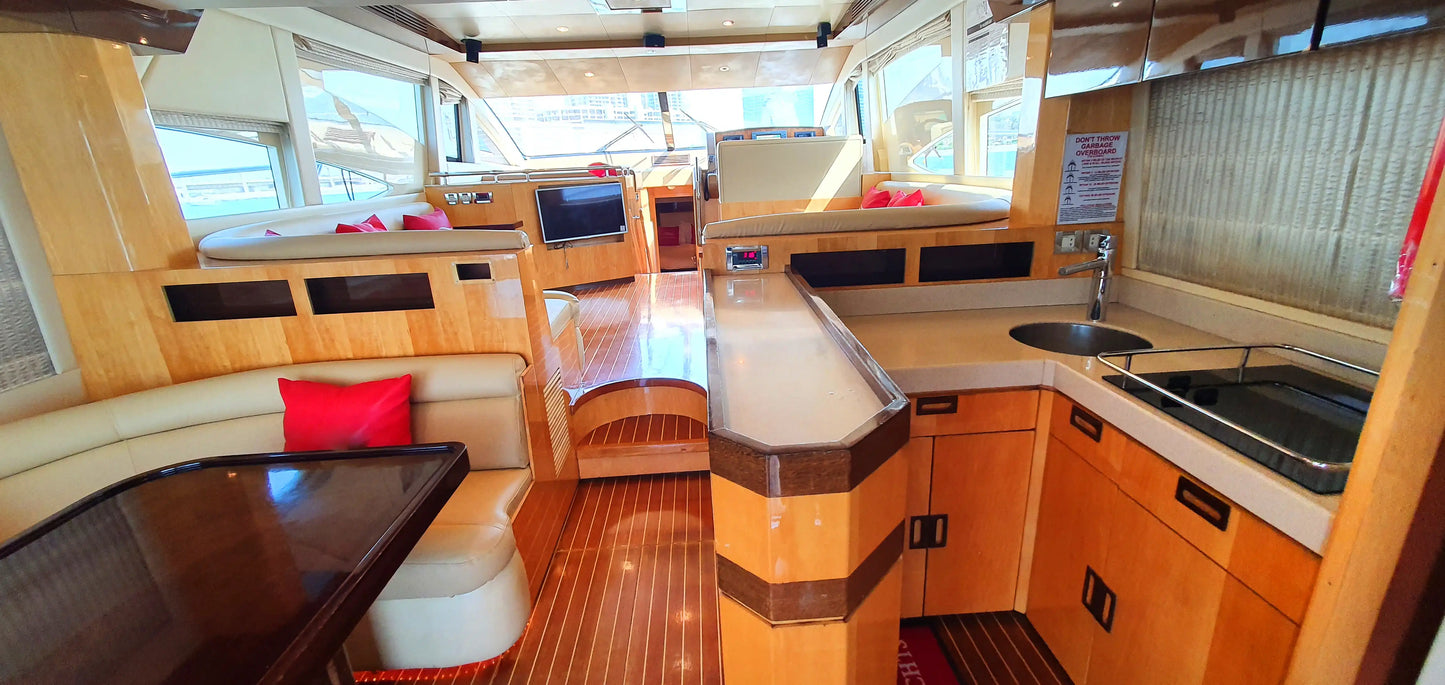 Dubai: Perjalanan Kapal Pribadi Majesty Boat 56 ft