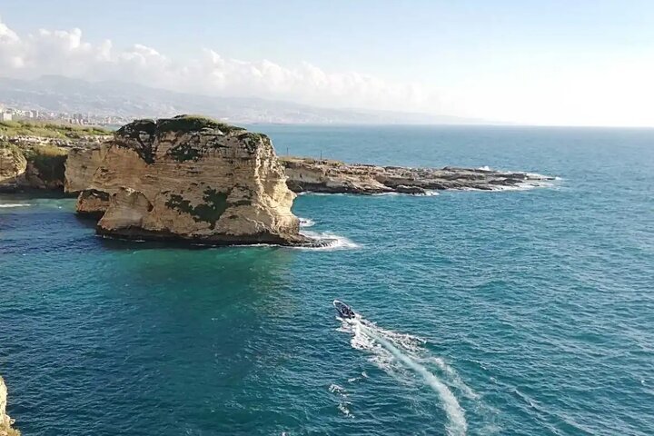 Beirut: Stadtrundfahrt und Bootsfahrt zu den Raouche Rocks