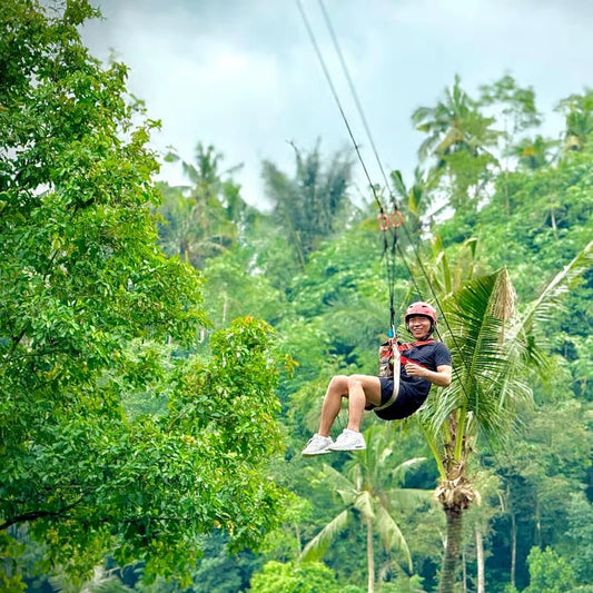 Bali: Horse Riding, Waterfall and Jungle Zip - Line Adventure