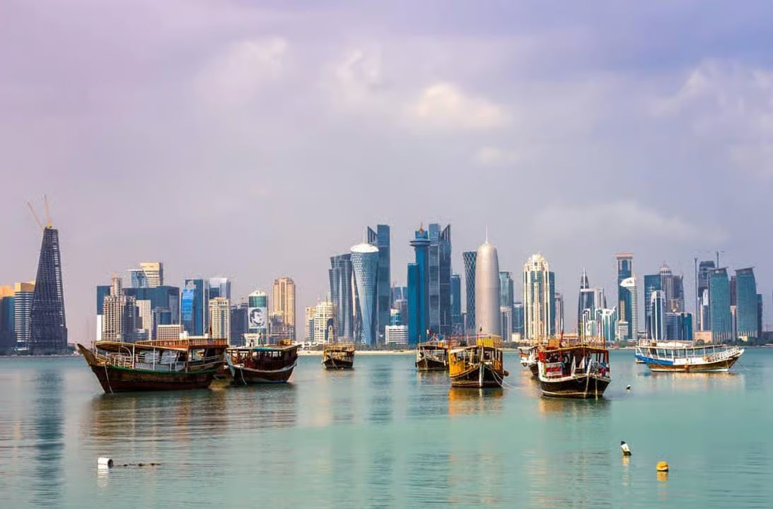 Doha: Traditional Dhow Cruise with Sunset and Skyline Views