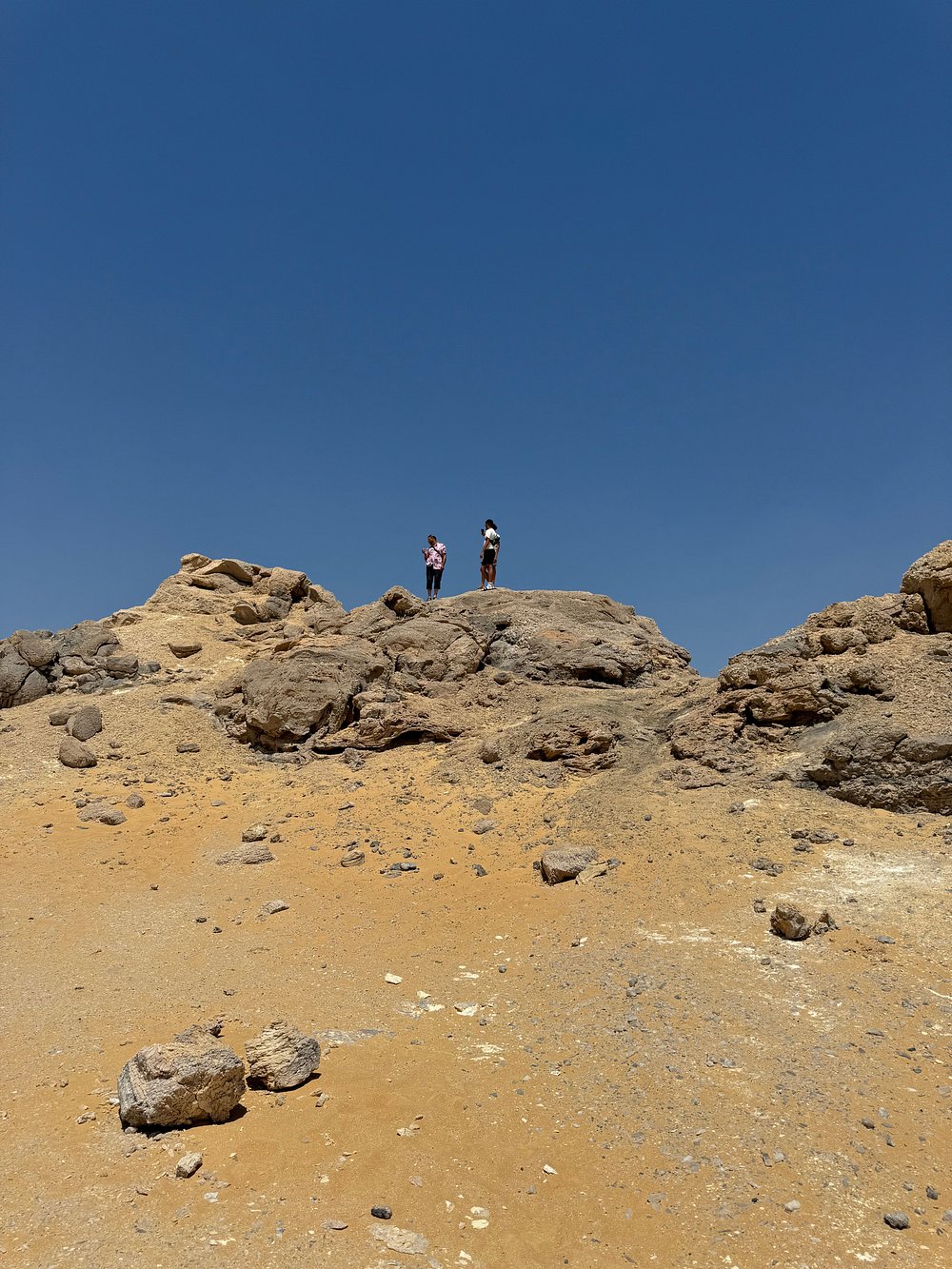 Cairo: Explore the Black & White Deserts with Overnight Camping