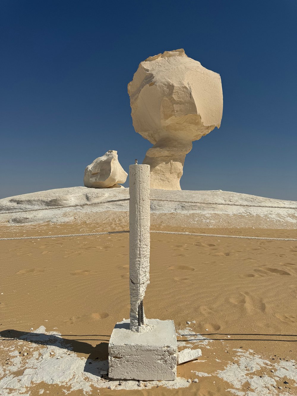 Cairo: Explore the Black & White Deserts with Overnight Camping