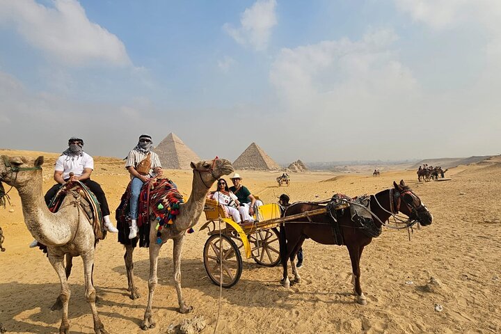 Cairo: Private Tour of Giza Pyramids, Egyptian Museum and Khan Al - Khalili
