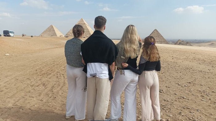 Cairo: Pyramids, Sphinx & Felucca Ride Tour for Layover