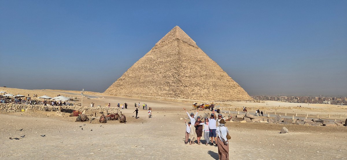 From Port Said: Pyramids of Giza and Egyptian Museum Full-Day Tour