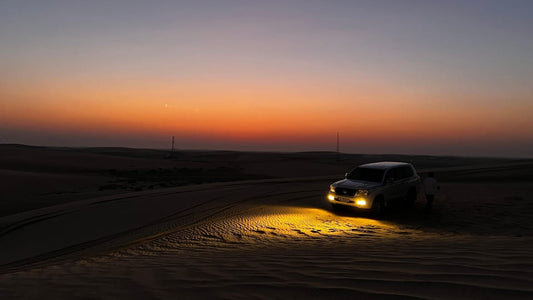 Doha: 4x4 Night Desert Safari with Dune Bashing