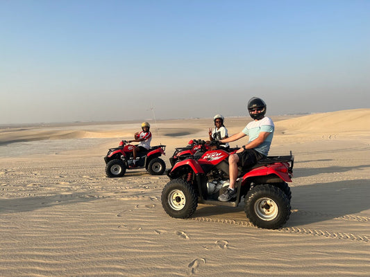 Doha: Desert Safari, Quad Bike, Camel Ride and Inland Sea Tour