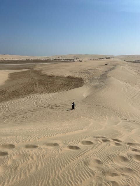 Doha: Desert Safari, Quad Bike Ride, Camel Ride, Sandboarding, and Inland Sea Visit
