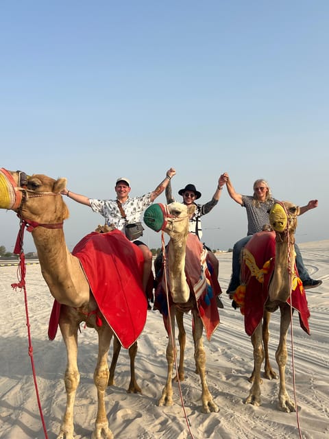 Doha: Desert Safari Tour with Dune Bashing and Inland Sea Visit
