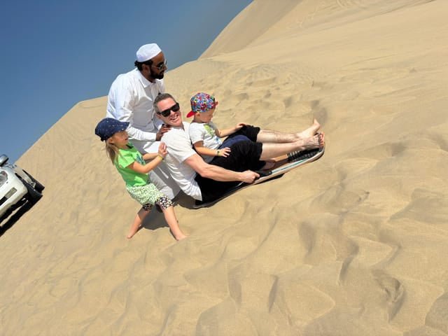 Doha: Desert Safari Tour with Dune Bashing and Inland Sea Visit
