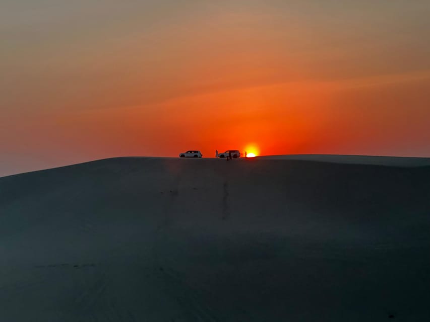 Doha: Desert Safari Tour with Dune Bashing and Inland Sea Visit