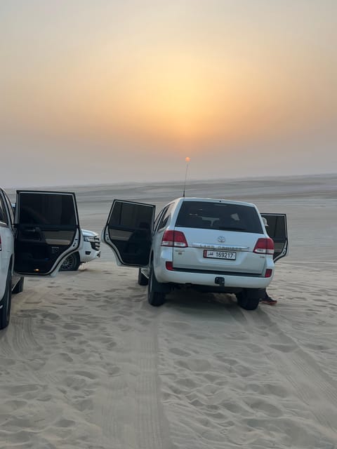 Doha: Desert Safari Tour with Dune Bashing and Inland Sea Visit