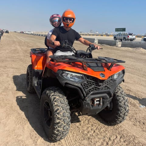 Doha: Desert Safari with ATV or Buggy Ride, Camel Ride, Sandboarding, and Inland Sea Tour