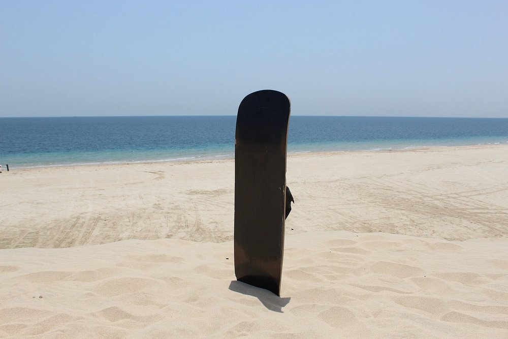 Doha: Desert Safari with Camel Ride, Dune Bashing, and Sandboarding Inland Sea Trip