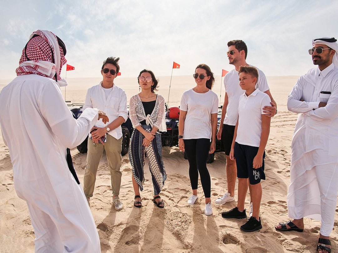 Doha: Family - Friendly Desert Safari Tour with Camel Ride and Falconry