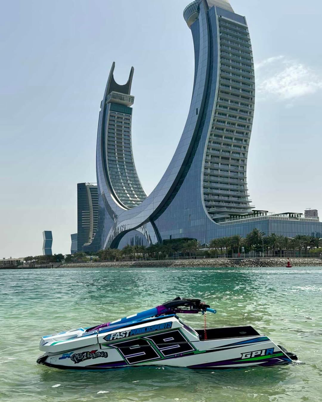 Doha: Jet Ski Tour of West Bay, The Pearl, and Katara