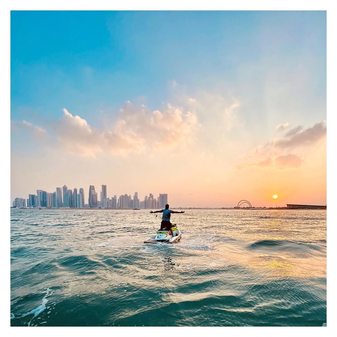 Doha: Jet Ski Tour of West Bay, The Pearl, and Katara