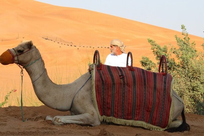 Doha: Overnight Desert Safari at Khor Al Adaid with Camel Ride and BBQ Dinner