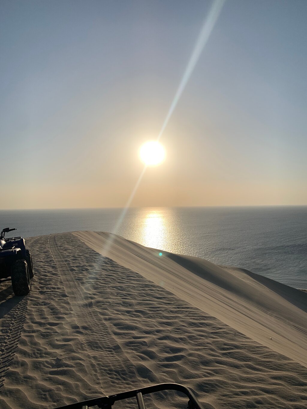 Doha: Private Desert ATV, Quad Bike, and Sandboarding Trip