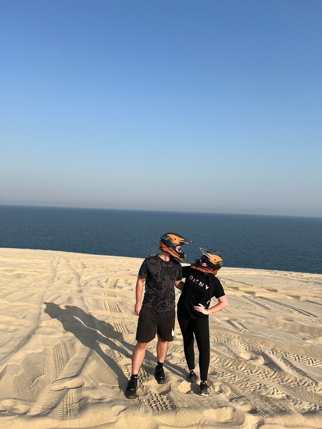 Doha: Private Desert ATV, Quad Bike, and Sandboarding Trip