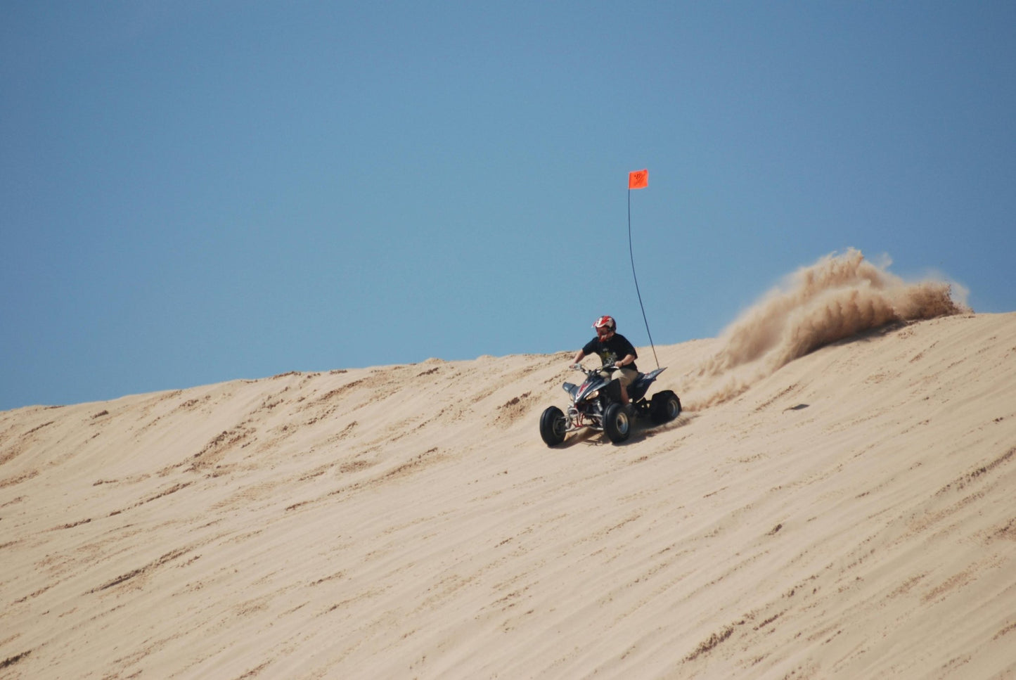 Doha: Private Desert ATV, Quad Bike, and Sandboarding Trip