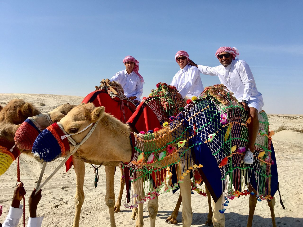 Doha: Private Desert ATV, Quad Bike, and Sandboarding Trip