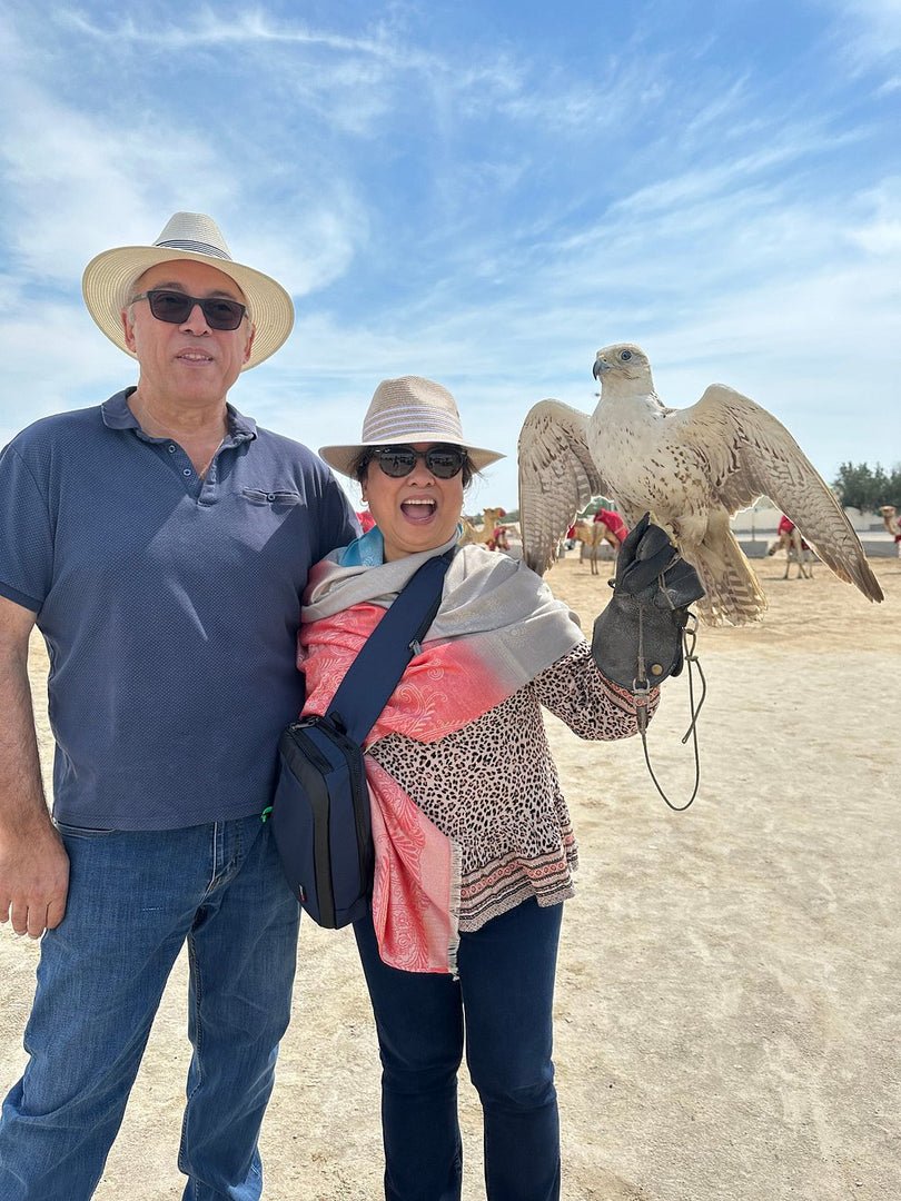 Doha: Private Desert Safari with Camel Ride, Sandboarding, and Inland Sea Visit