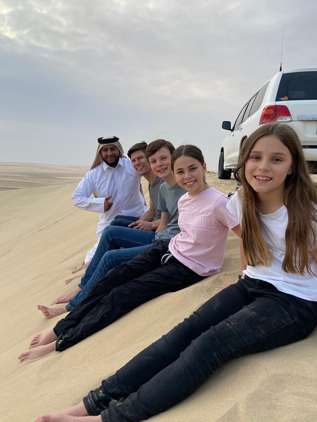 Doha: Private Full - Day Desert Safari, Sandboarding and Buffet Dinner