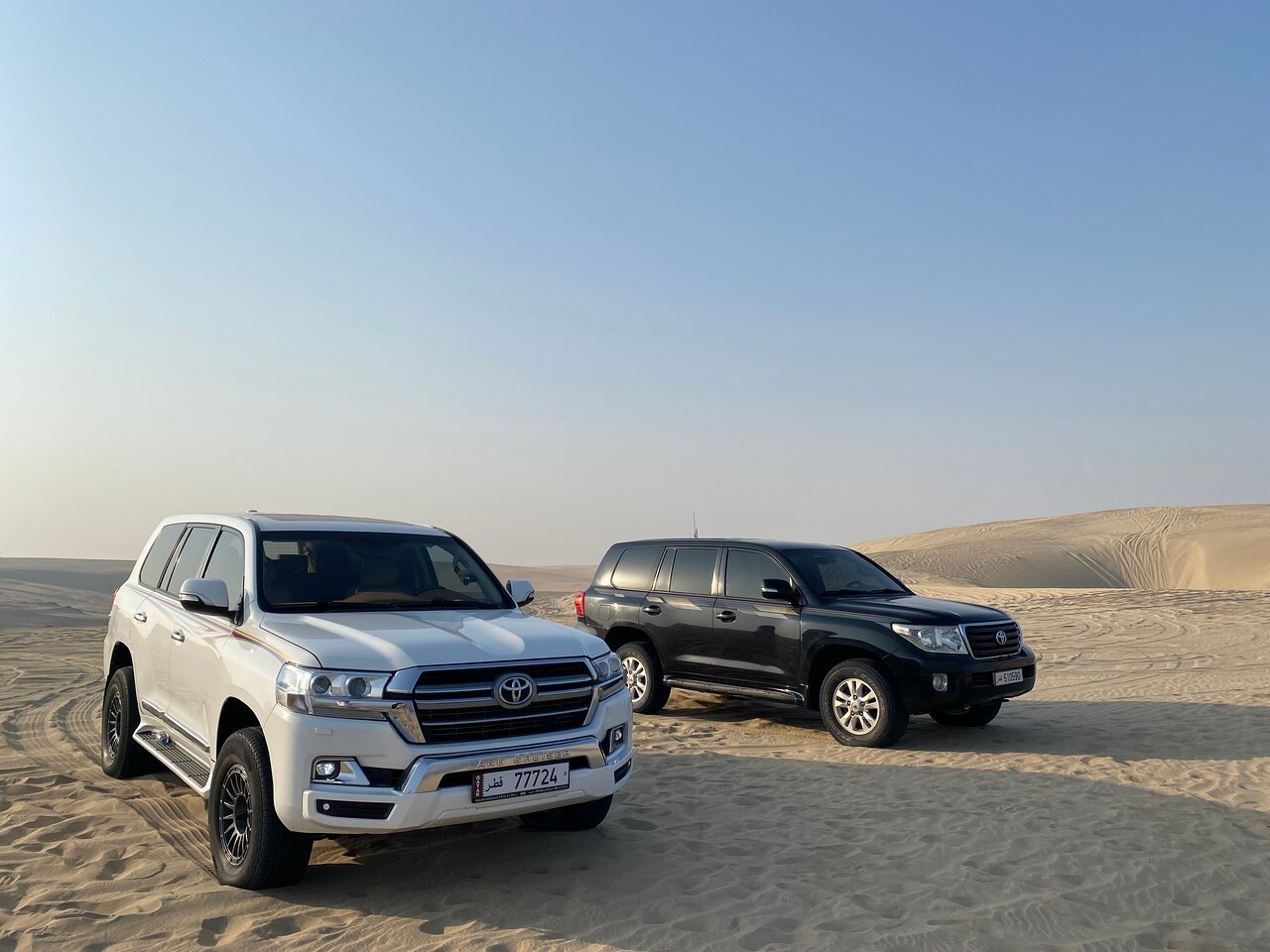 Doha: Private Full - Day Desert Safari, Sandboarding and Buffet Dinner