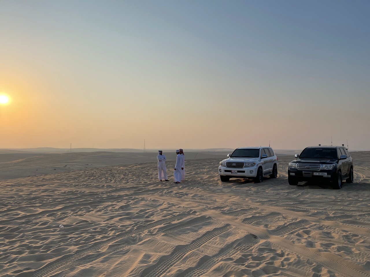 Doha: Private Full - Day Desert Safari, Sandboarding and Buffet Dinner