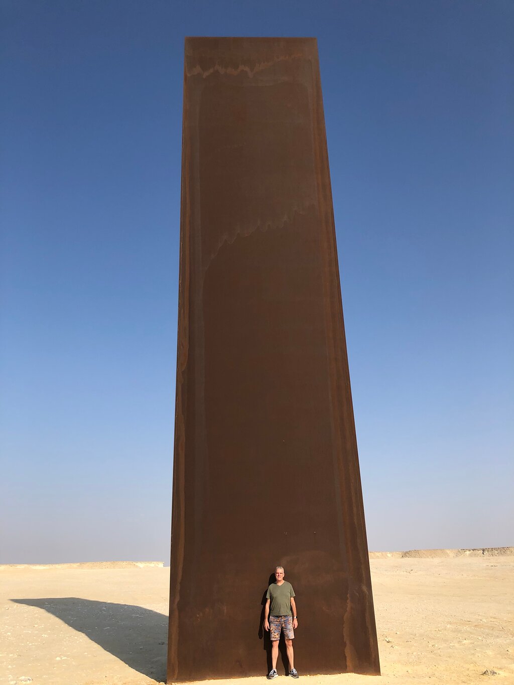 Doha: Private Guided West Coast, Zekreet Fort, Richard Serra Sculpture & Mushroom Hills Tour