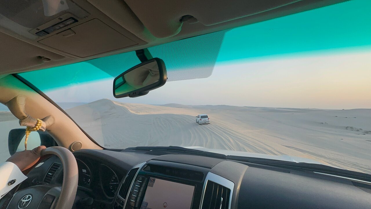 Doha: Private Half - Day Desert Safari and Inland Sea Guided Tour