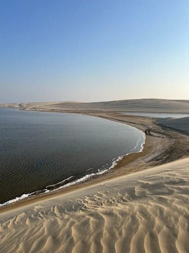 Doha: Private Half - Day Desert Safari with Camel Ride, Dune Bashing, and Inland Sea