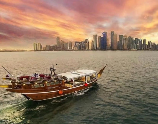 Doha: Sunset Traditional Dhow Cruise Experience
