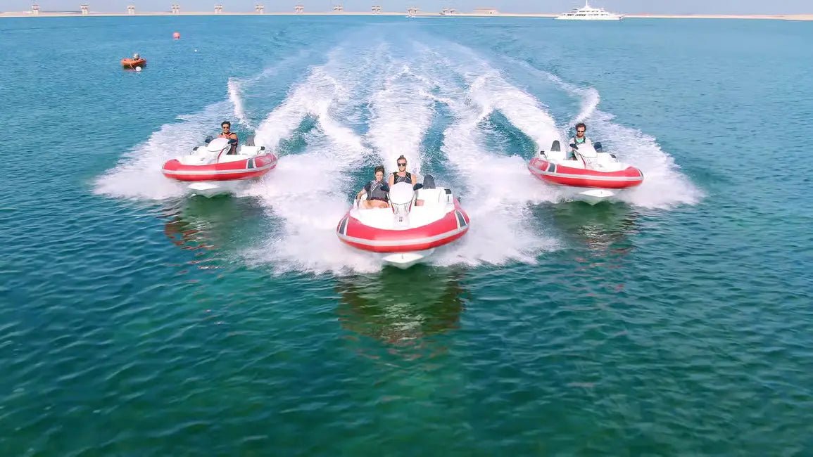 Dubai: Self - Drive Seakart Jet Ski Boat Tour with Atlantis, Burj Al Arab, and Palm Lagoon