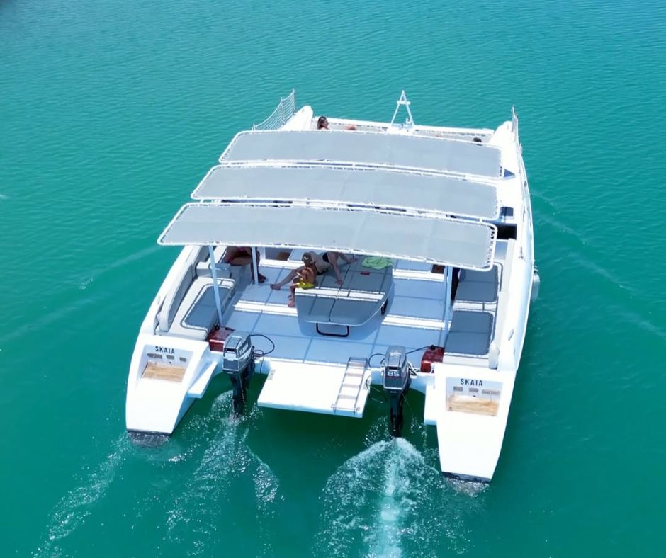 El Gouna: Private Catamaran Boat Trip to Bayoud