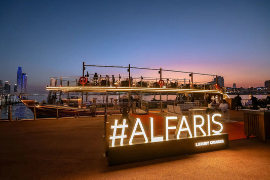 From Dubai: Dinner Cruise on Dubai Water Canal and La Perle Show with Silver Pass