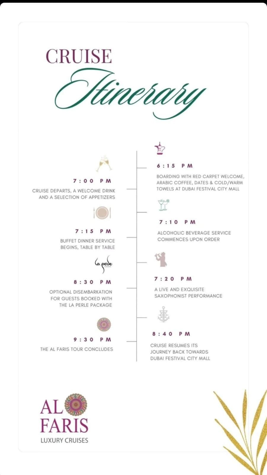 From Dubai: Dinner Cruise on Dubai Water Canal and La Perle Show with Silver Pass