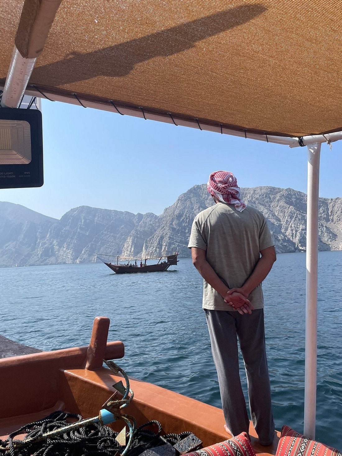 From Khasab: Fjords of Musandam Dhow Cruise with Buffet Lunch