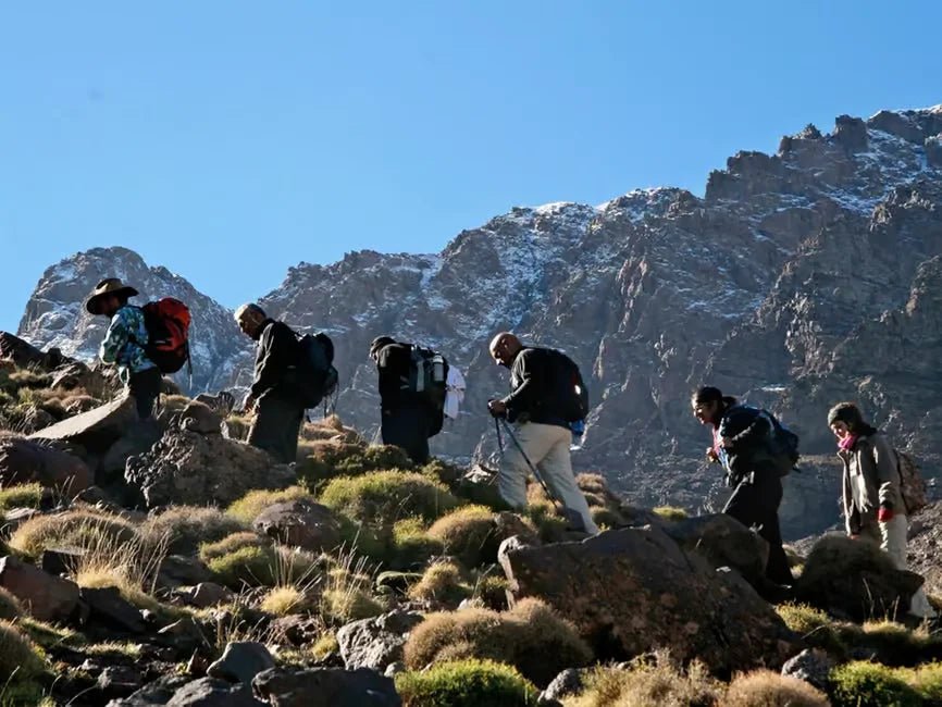 From Marrakech: 2 - Days Mount Toubkal Trek with Guide and Refuge Stay