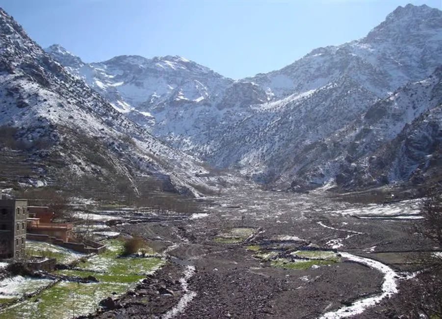 From Marrakech: 2 - Days Mount Toubkal Trek with Guide and Refuge Stay