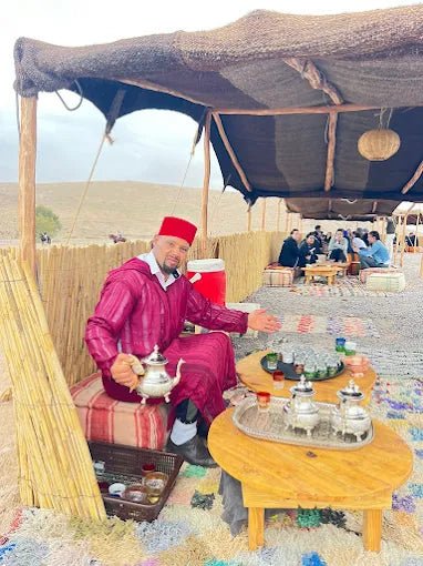 From Marrakech: Agafay Desert Camel Ride, Swimming, and Lunch
