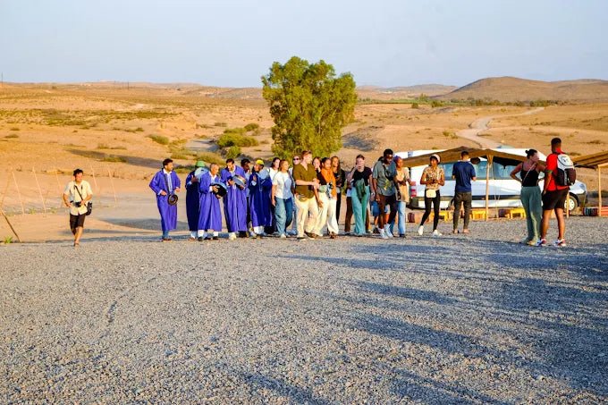 From Marrakech: Agafay Desert Camel Ride, Swimming, and Lunch