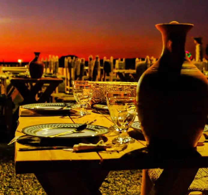 From Marrakech: Agafay Desert Quad Biking, Camel Ride, and Dinner with Fire Show