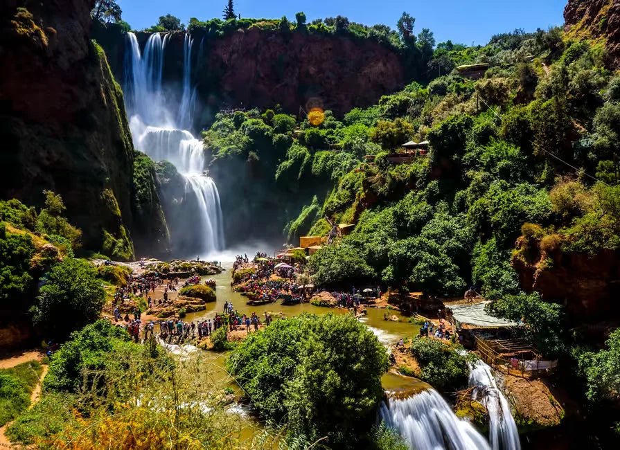 From Marrakech: Full‑Day Ouzoud Waterfalls Tour with Boat Trip