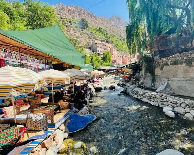 From Marrakech: Ourika Valley Day Trip with Waterfalls and Argan Cooperative Visit