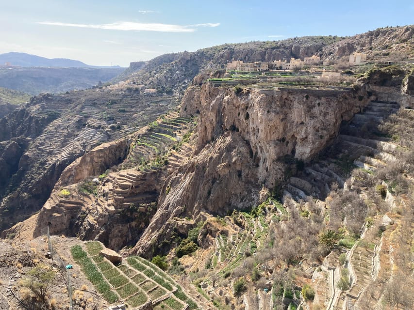 From Muscat: Private Tour to Nizwa, Jebel Akhdar or Jebel Shams with Fort Visit