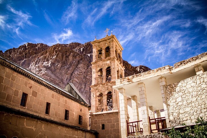 From Sharm El Sheikh: Saint Catherine’s Monastery and Dahab City Tour